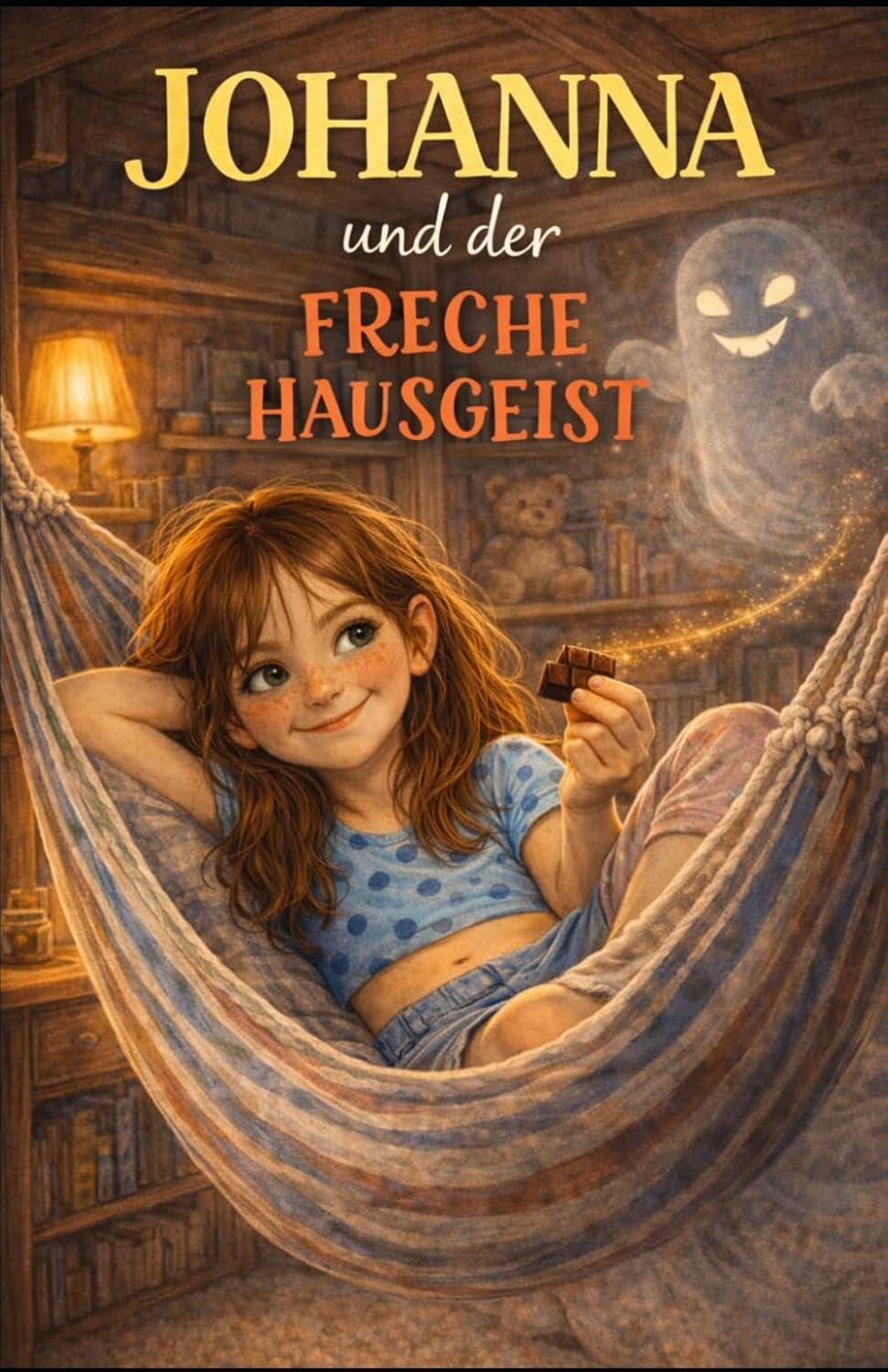 Buchcover: Johanna und der freche Hausgeist